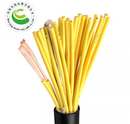 24芯  ZR-YJV 24*0.5mm?--24*2.5mm? 铜芯聚氯乙烯绝缘聚乙烯护套控制软电缆  铜芯电