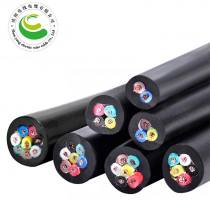 8芯  ZR-YJV 8*0.5mm?--8*2.5mm? 铜芯聚氯乙烯绝缘聚乙烯护套控制软电缆  铜芯电缆